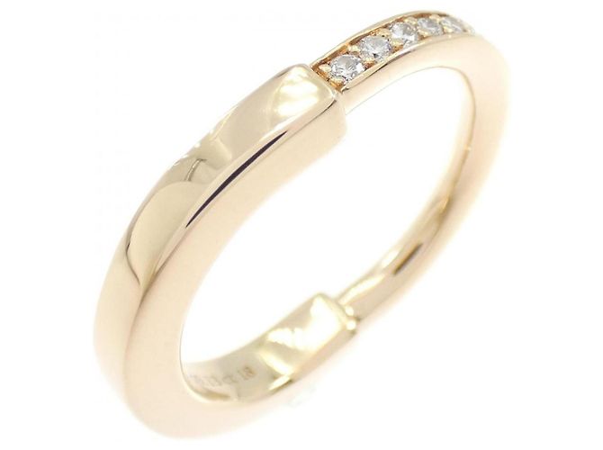 Tiffany & Co. 18K Roségold Diamantring Golden