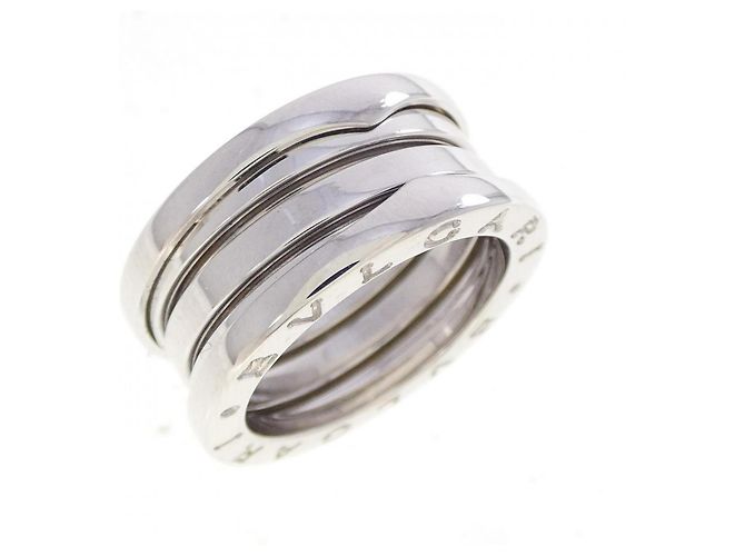 Bulgari Bague B.zero1 3-Band en or blanc Bvlgari Doré