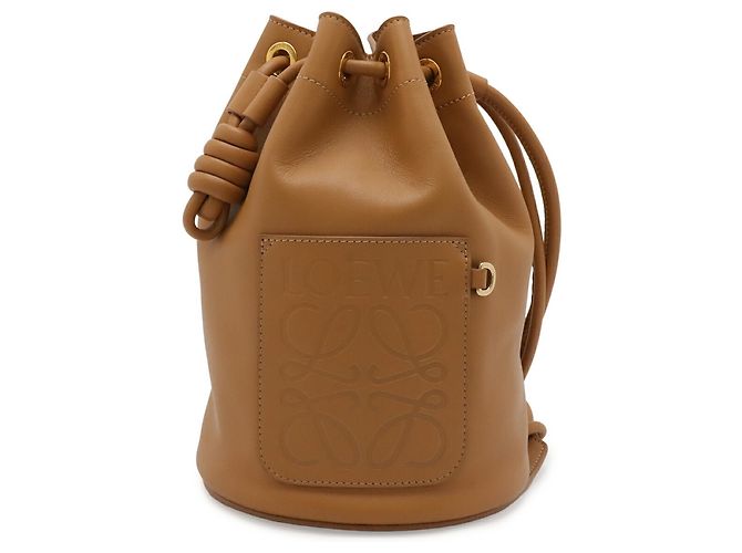 Sac Loewe Sailor Small Drawstring Bucket Marron