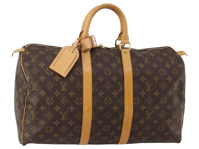 Louis Vuitton Keepall Monogram Canvas 45 Marrom