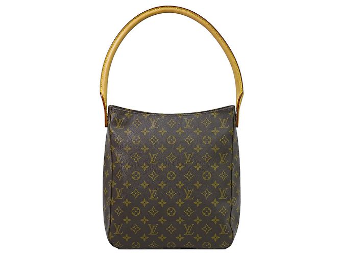 Louis Vuitton Monogram Looping Monogram Canvas GM Marron