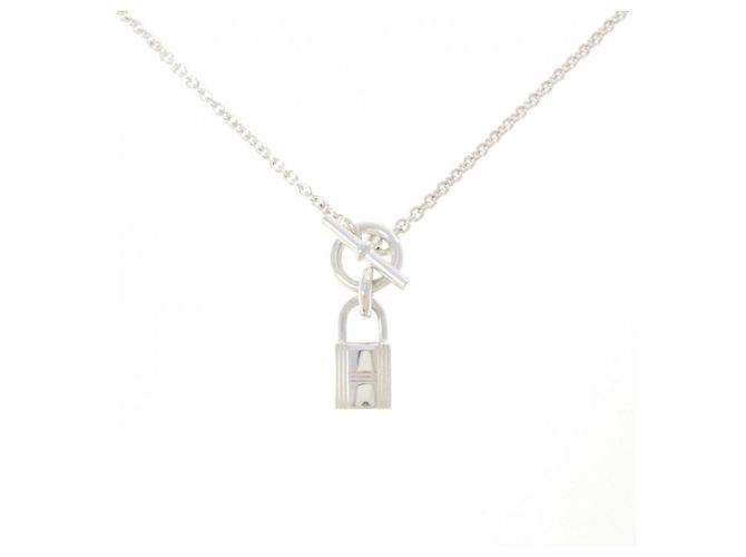 Hermès Collana Amulette Cadena Hermes Argento 