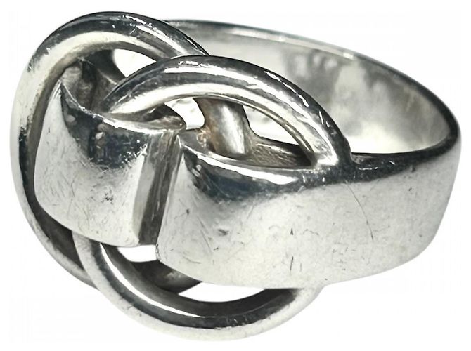 Ring Anel Hermès de prata para mulher