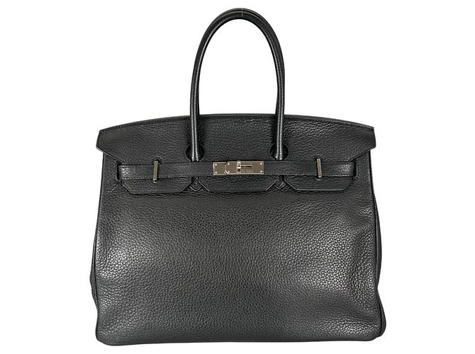 Hermès Sac à main Hermes Birkin 35 Noir