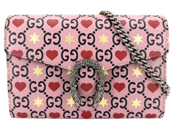 Dionysus Borsa a tracolla da donna Gucci Rosa Rosso