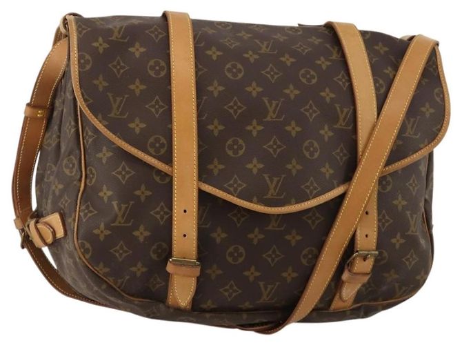 Louis Vuitton Saumur Monogram Canvas 43 Marron