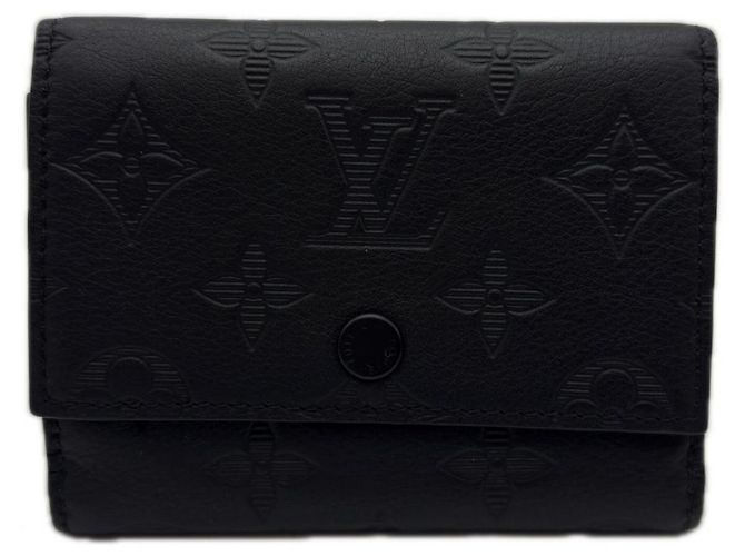 Louis Vuitton Monogram Shadow Victor Wallet Black