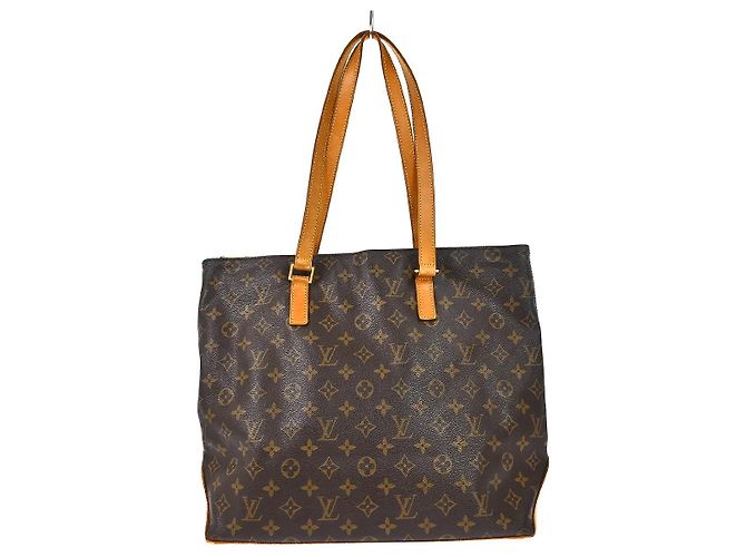 Mezzo Louis Vuitton Cabas Monogram MM Marron