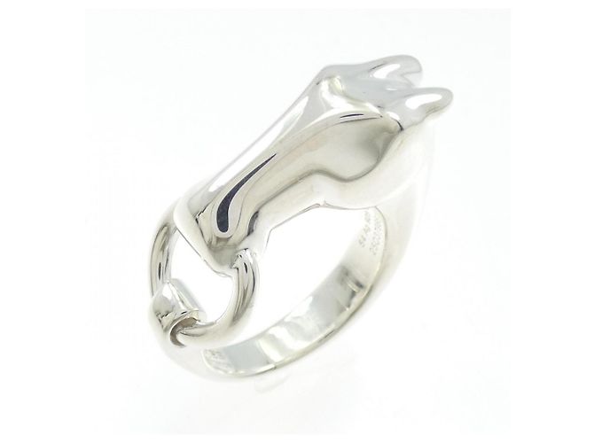 Hermès Galop Ring Silber 