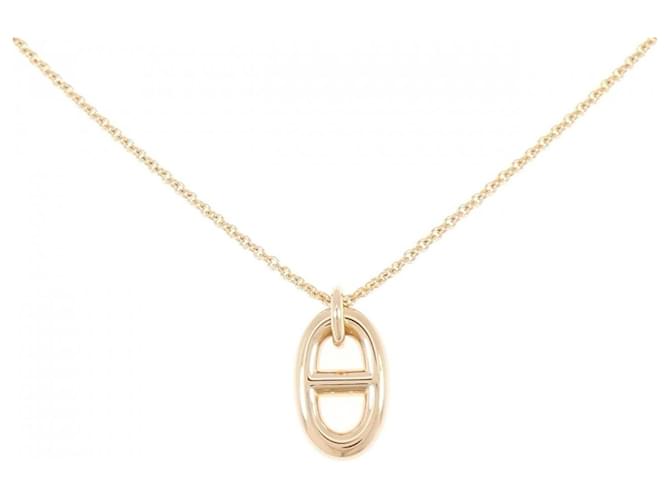 Hermès Hermes Farandole Necklace in Pink Gold Golden 