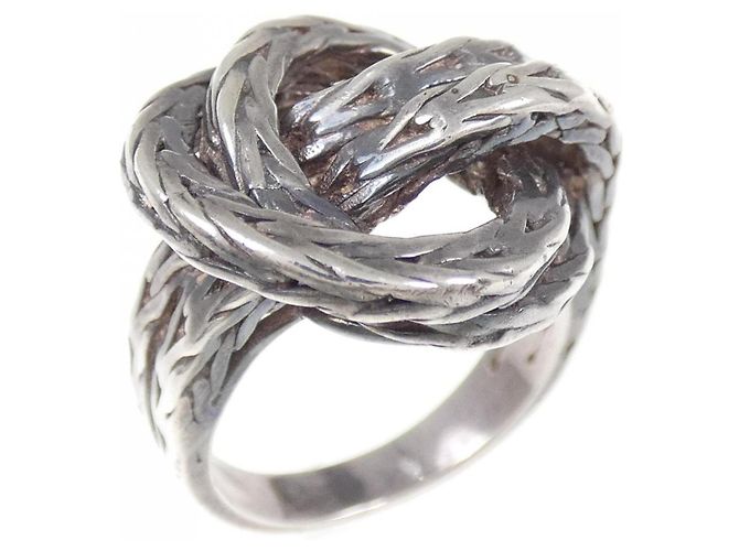 Hermès Hermes Hallmark Ring Silber 