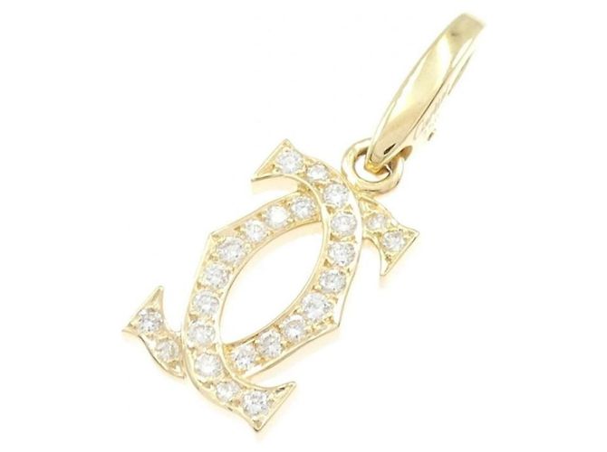 Collana con pendente Cartier 2C Charm D'oro