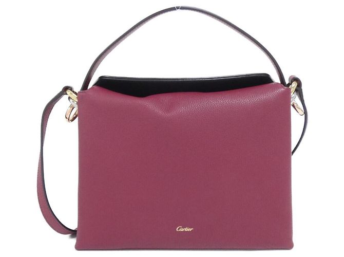Cartier TRINITY Handtasche Pink Bordeaux