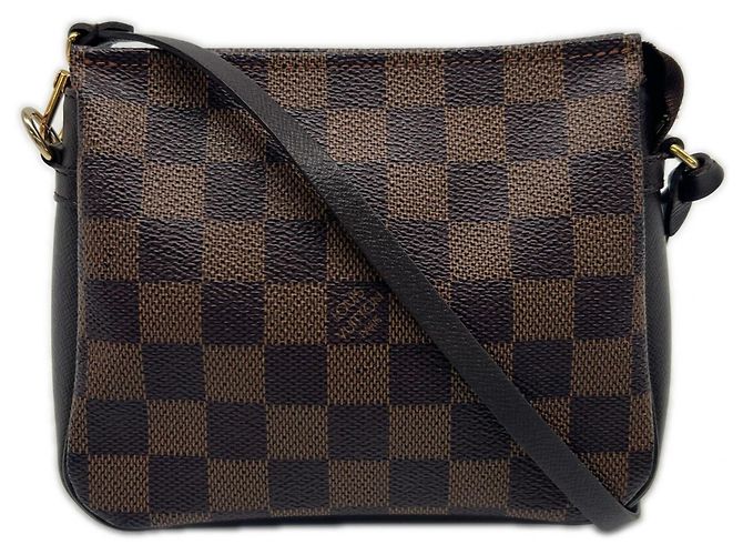 Bolsa de Maquiagem Louis Vuitton Damier Trouse Marrom