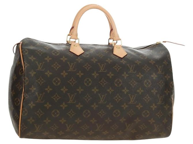LOUIS VUITTON Bolsa Monogram Speedy 40 M41522 LV Auth 190252V Monograma