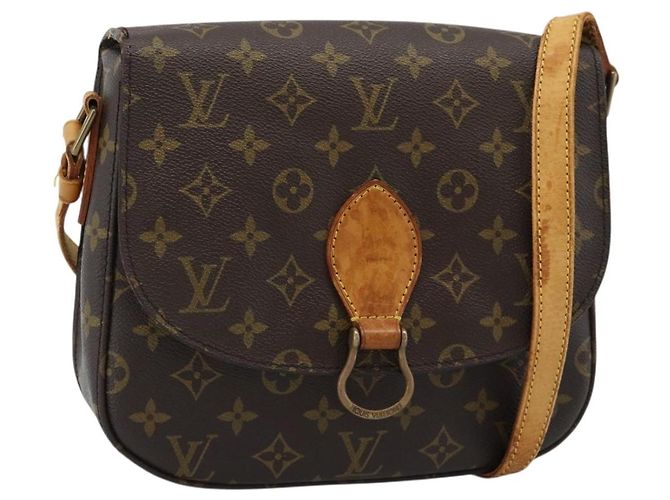 LOUIS VUITTON Sac à bandoulière Monogram Saint Cloud GM M51242 LV Auth ep15015 Monogramme