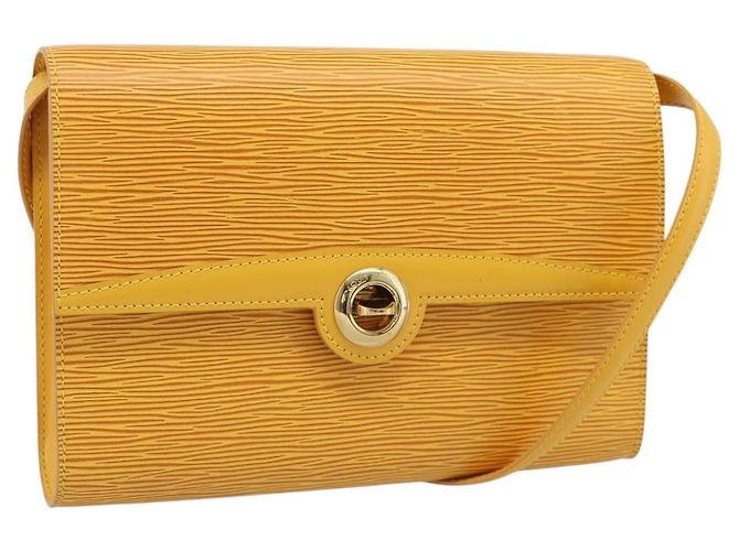 LOUIS VUITTON Epi Arsch Shoulder Bag Amarillo M52579 LV Auth ep15019A
