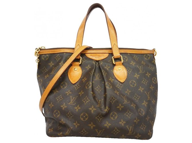 Borsa Louis Vuitton Monogram Palermo PM Marrone
