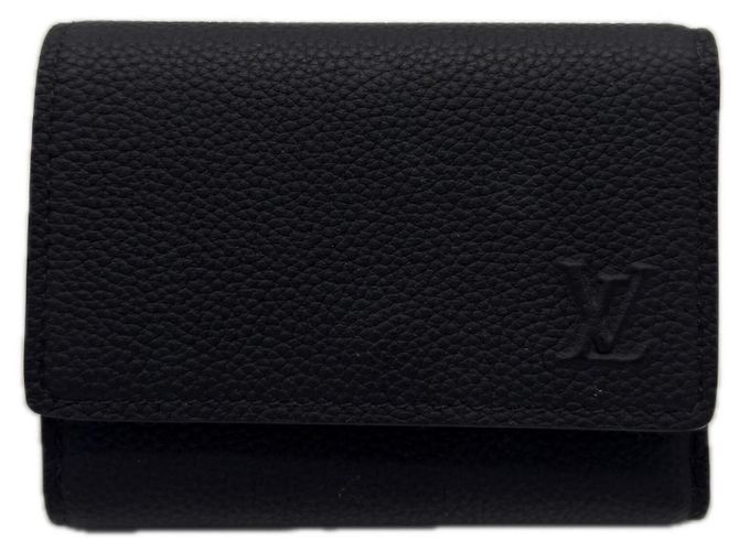 Louis Vuitton LV Aerogram Victor Wallet Black