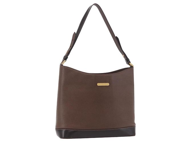 Burberry Vintage Leather Marrom