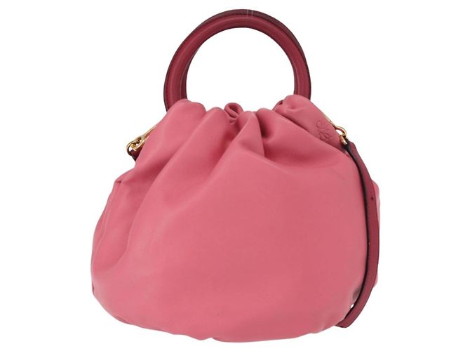 Loewe Bounce Lambskin Small Rose