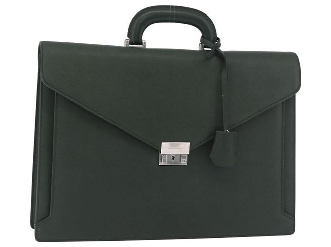 Mallette Burberry en cuir Vert