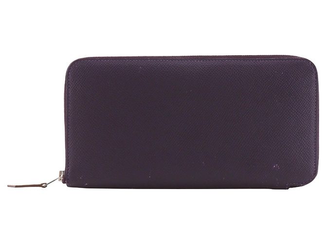 Hermès Hermes Azap Zip Around Epsom Long Purple