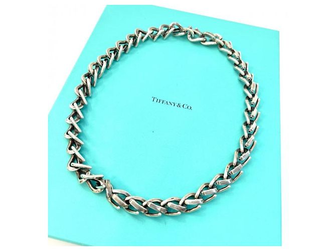 Tiffany & Co. Forge Medium Gliederkette Silber