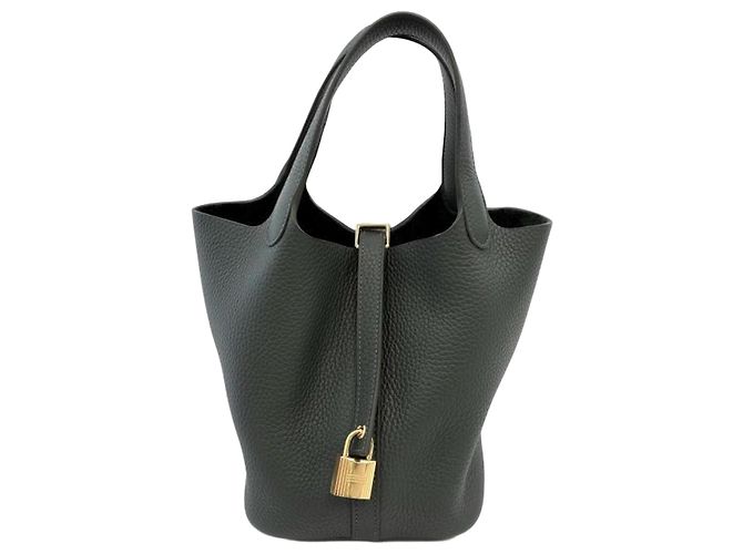 Hermès Bolsa Hermes Picotin Lock PM Verde