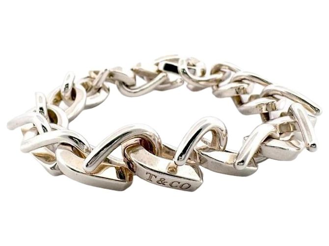 Pulsera Forge Large Link de Tiffany & Co. Plata
