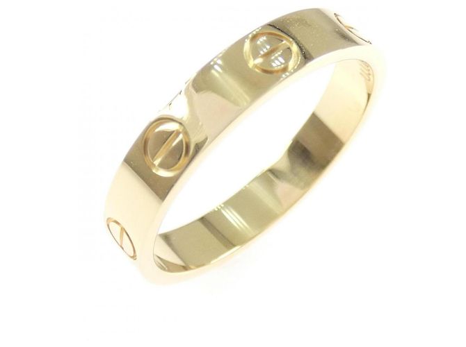 Anillo Mini Love de Cartier en oro amarillo de 18K