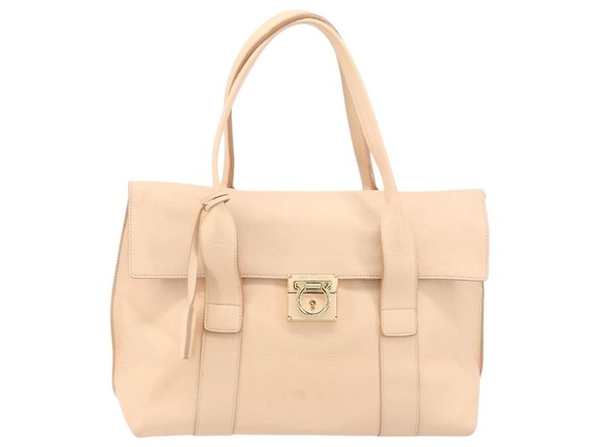 Borsa Salvatore Ferragamo Sookie in pelle Medium Rosa