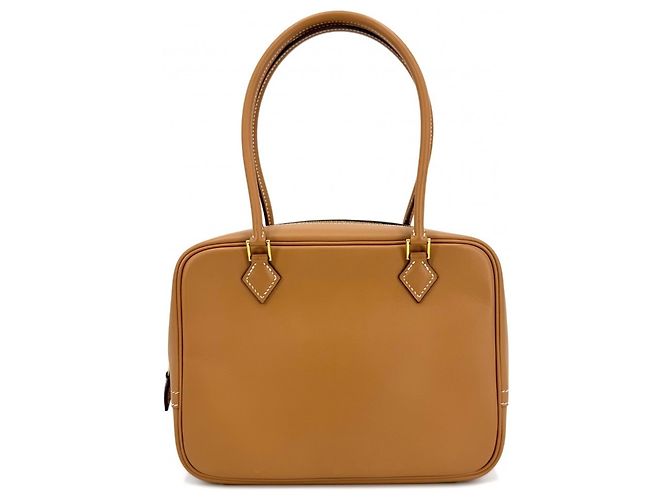 Hermès Bolsa feminina Plume 20 Hermes Marrom