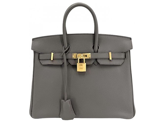 Hermès Bolsa Hermes Birkin 25 Marrom