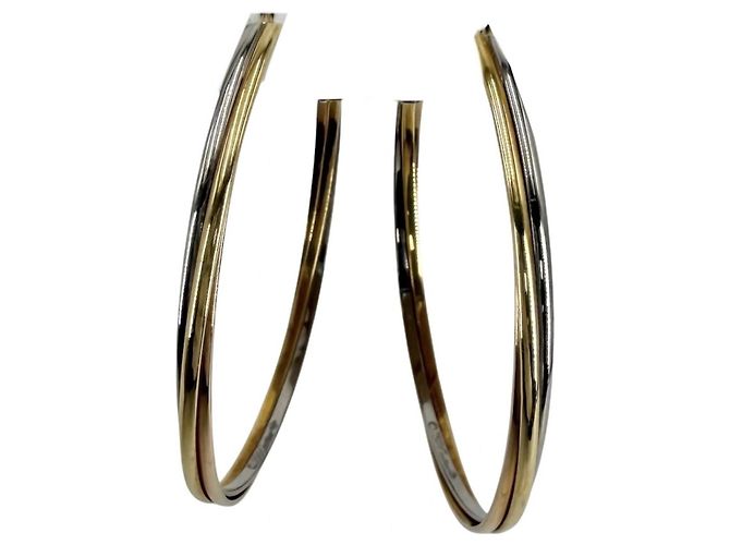 Pendientes de aro Trinity de Cartier