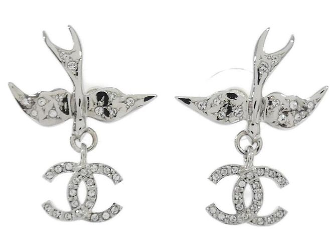 Orecchini a lobo Chanel ABF759 Argento