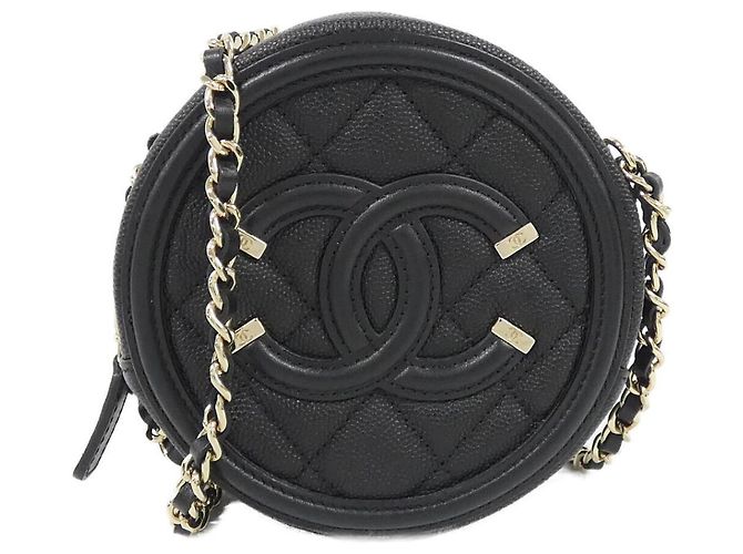 Timeless Bolsa de Ombro Chanel AP0365 Preta Preto