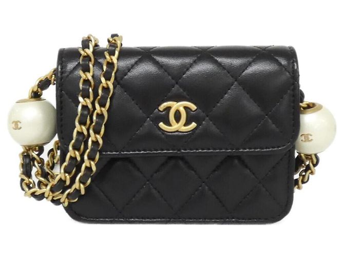 Borsa Chanel AP4010, Clutch, Borsa a Spalla Nero
