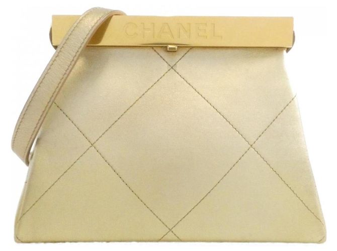 Borsa a Spalla Chanel AS0848 Gold D'oro