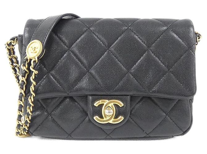 Chanel AS3369 Schultertasche Schwarz