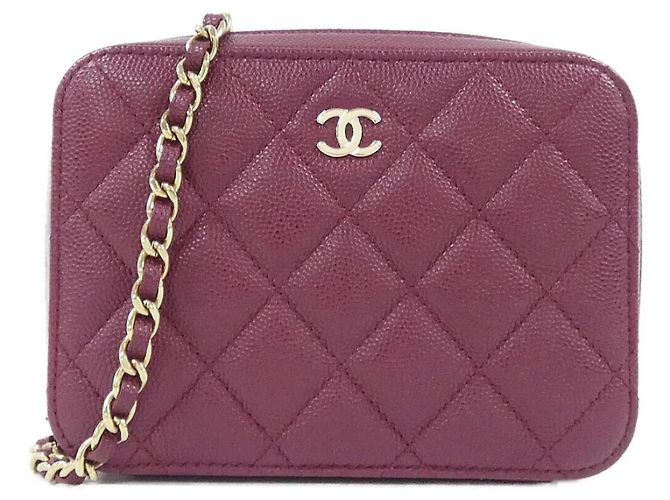 Borsa a Spalla Chanel Timeless Classic Line AP2426 Bordò