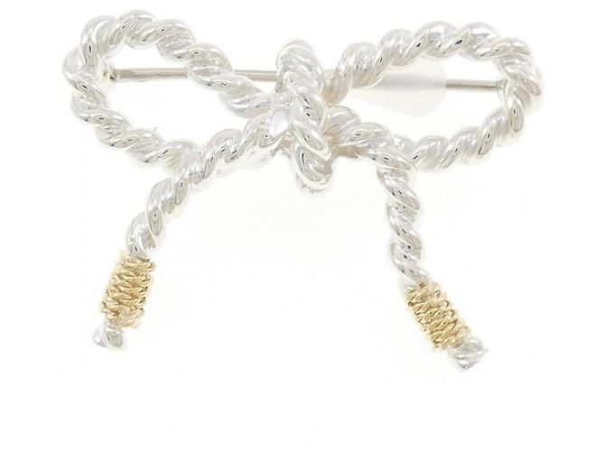 Tiffany & Co. 925 750YG Brosche