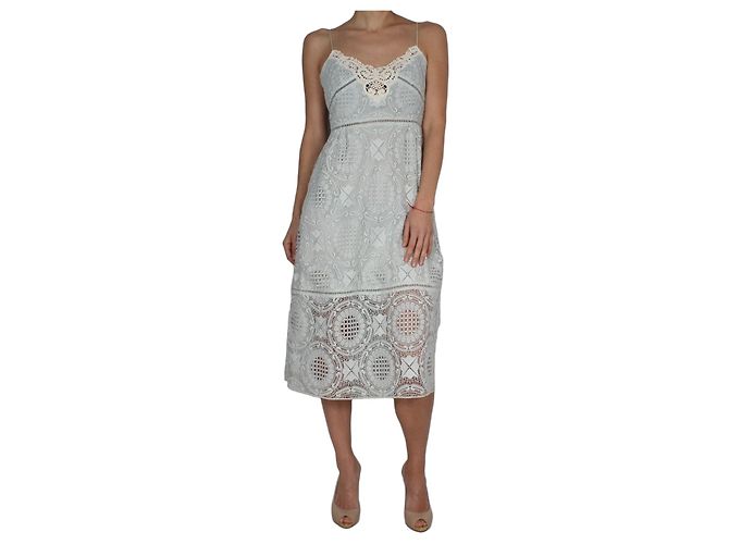 Paul & Joe Sister Spitzenkleid Grau