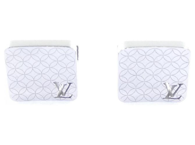 Abotoaduras Louis Vuitton Champs-Élysées M65043 Prata