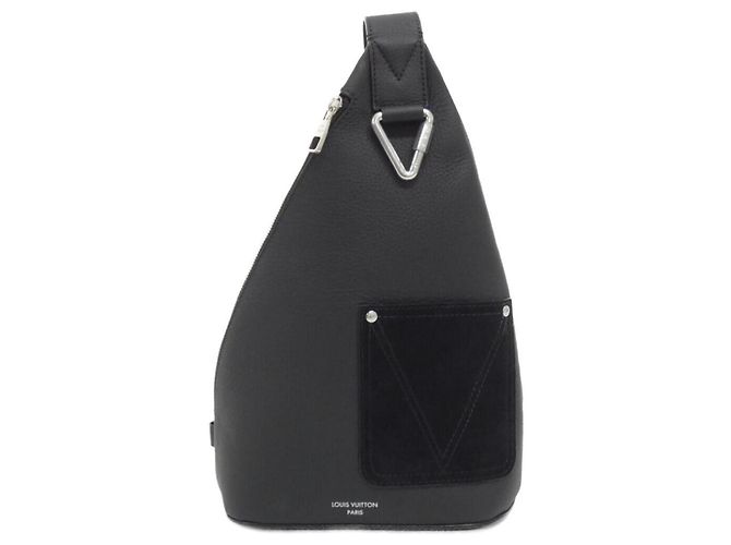 Borsa a tracolla Louis Vuitton LV Touch Delta Sling Bag Nero