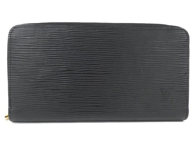 Carteira Louis Vuitton Epi Zippy Preto