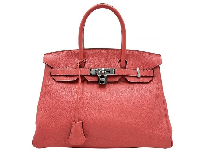 Hermès Bolsa Hermes Birkin 30 Rosa