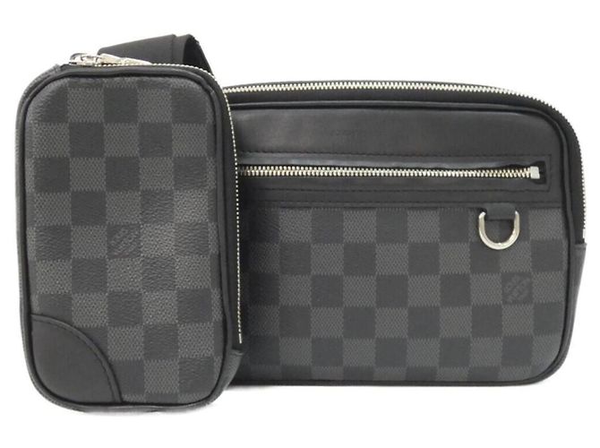 Borsa a tracolla Louis Vuitton Damier Graphite Scott Damier ebene