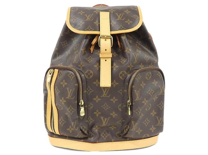 Louis Vuitton Monogram Sac à Bosphore Backpack Brown