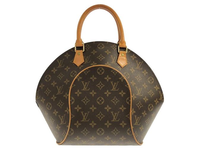 Sac à main Louis Vuitton Monogram Ellipse MM Marron